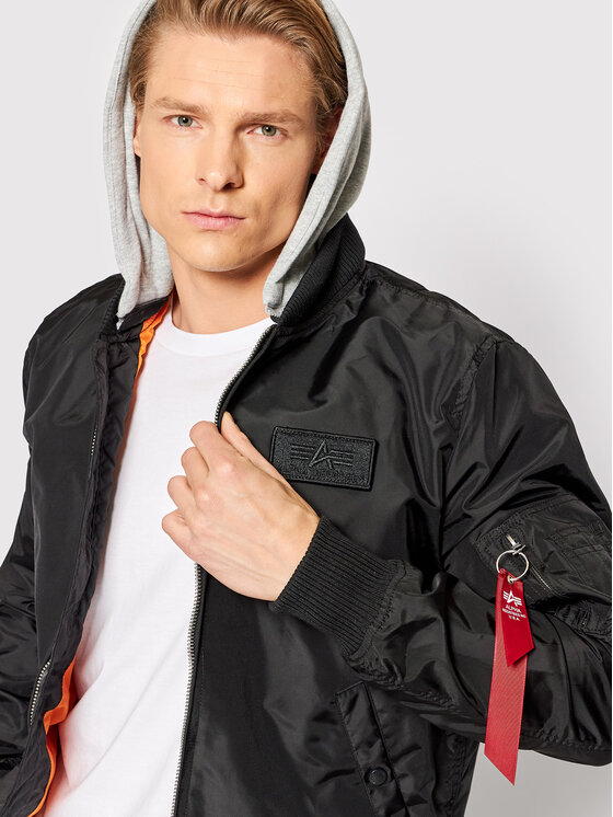 Alpha Industries Alpha Industries Bomber striukė MA-1 196108 Juoda Regular Fit