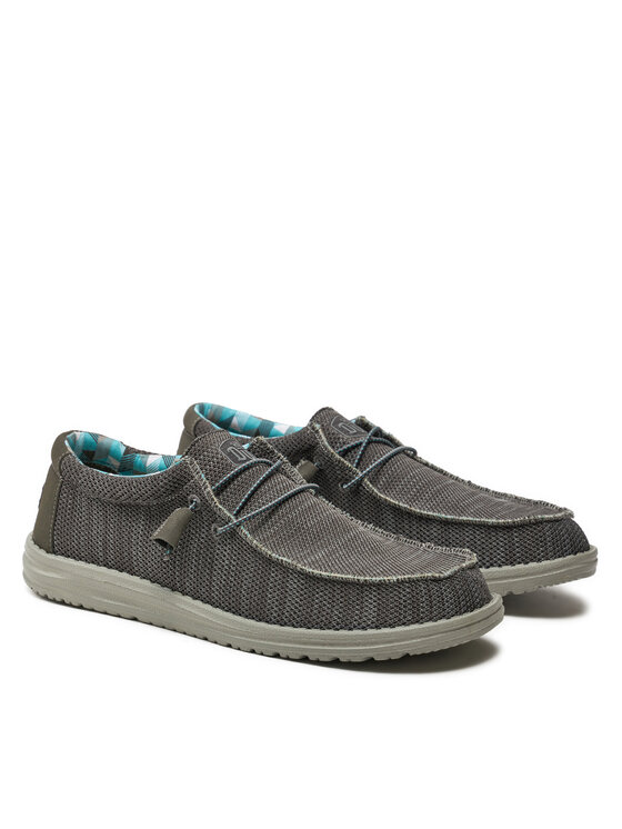Hey Dude Hey Dude Sneakersy Hey Dude Wally Sox Szary
