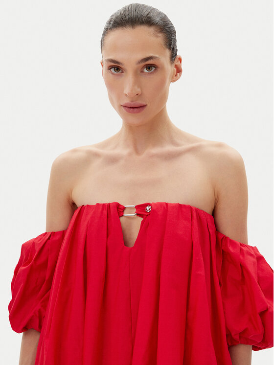PINKO PINKO Nyári ruha 105211 A2LD Piros Regular Fit