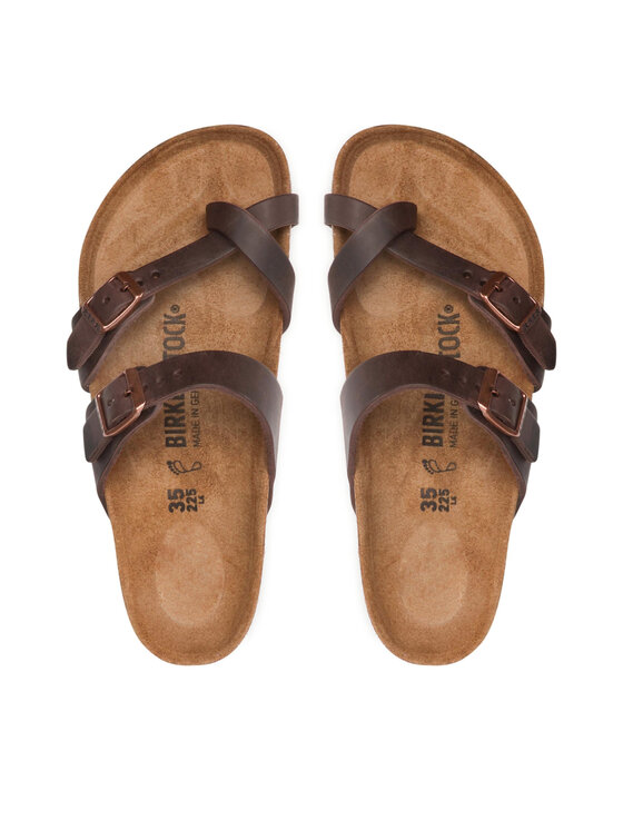 Birkenstock Birkenstock В'єтнамки Mayari 0171321 Коричневий