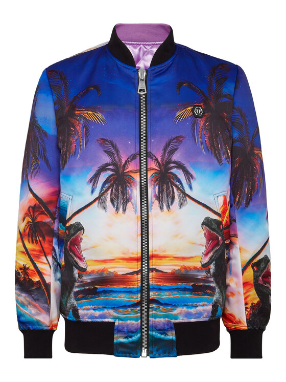 PHILIPP PLEIN PHILIPP PLEIN Vatovaná bunda 2723 Barevná Regular Fit