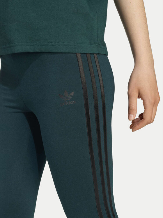 adidas adidas Leggings adicolor JV8617 Zöld Slim Fit