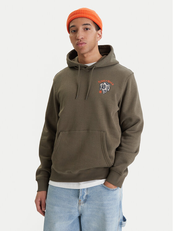 Element Element Bluză Timber Hobos Po ELYSF00314 Kaki Regular Fit
