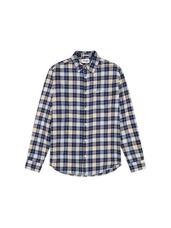 Wrangler Wrangler Koszula 1 PKT SHIRT Kolorowy Regular Fit
