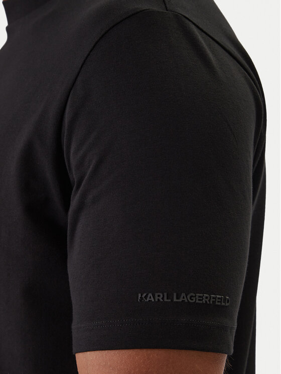 KARL LAGERFELD KARL LAGERFELD T-Shirt 755053 561221 Černá Regular Fit