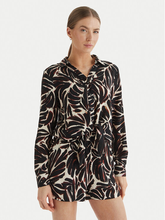 ONLY ONLY Marškiniai Nova 15284332 Juoda Regular Fit