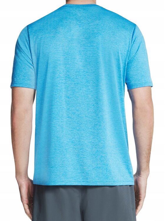 Skechers Skechers T-Shirt TS233-TQPR Niebieski Standard Fit
