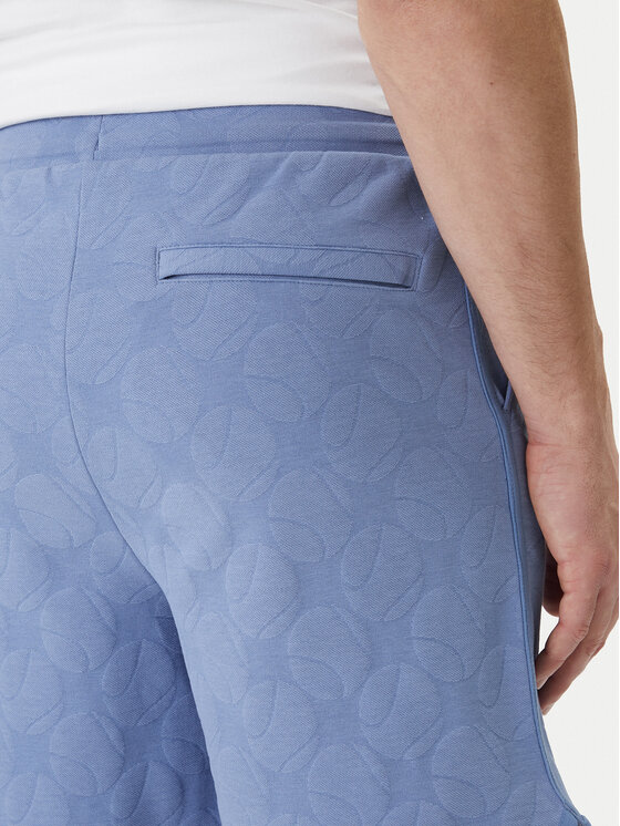 BOSS BOSS Szorty sportowe Member 50558883 Błękitny Relaxed Fit