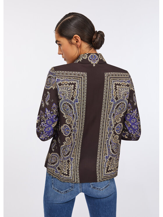 Liu Jo Liu Jo Camicia MF5393TS117P9141 Marrone Regular Fit