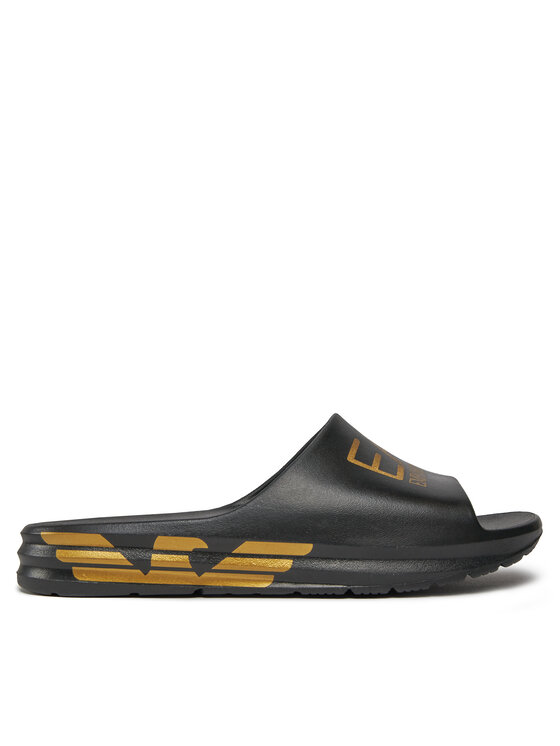 EA7 Emporio Armani Šľapky XBP008 XK337 M700 Čierna