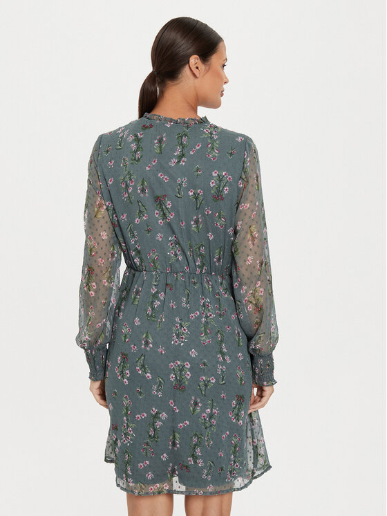 ONLY ONLY Sukienka codzienna Tessa Eliza 15303601 Zielony Regular Fit