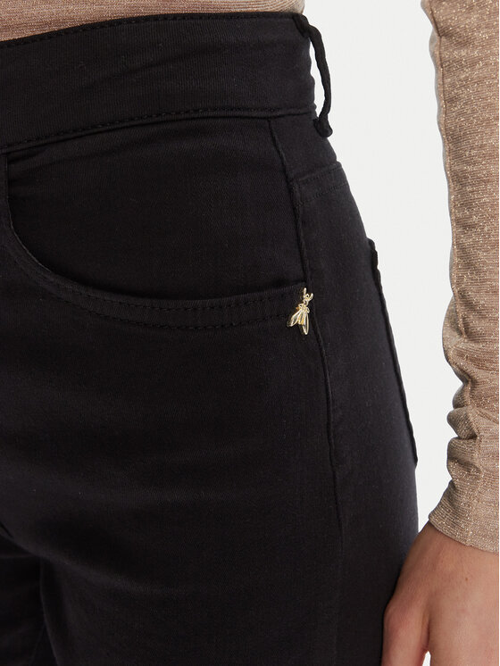 Patrizia Pepe Patrizia Pepe Jeansy CP0937 DS04 K103 Czarny Regular Fit