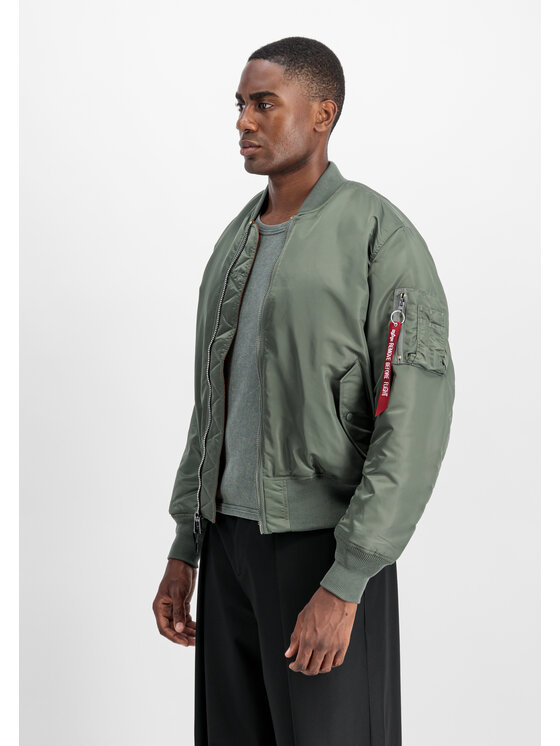 Alpha Industries Alpha Industries Bundy bomber AI.100101-432-XL Sivá Core Fit