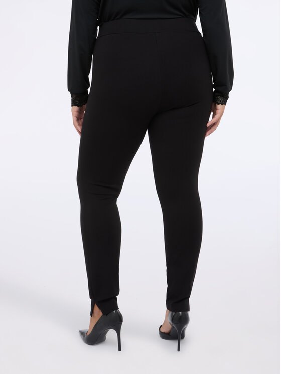 Fiorella Rubino Fiorella Rubino Spodnie materiałowe P713L002239N033 Czarny Skin Fit
