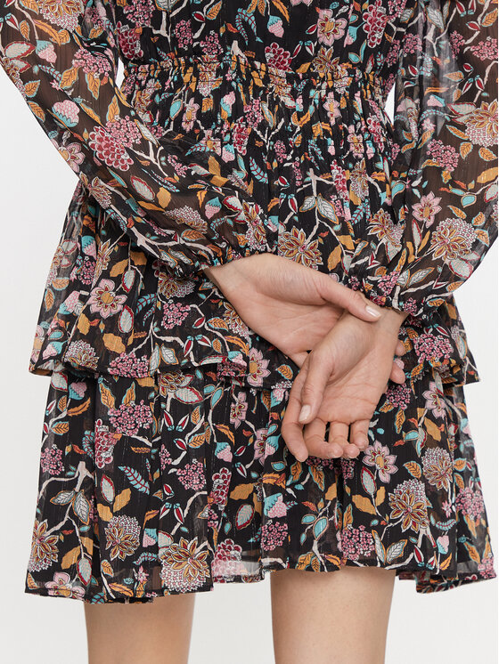 Desigual Desigual Každodenní šaty Sandalo 24WWVW68 Barevná Regular Fit