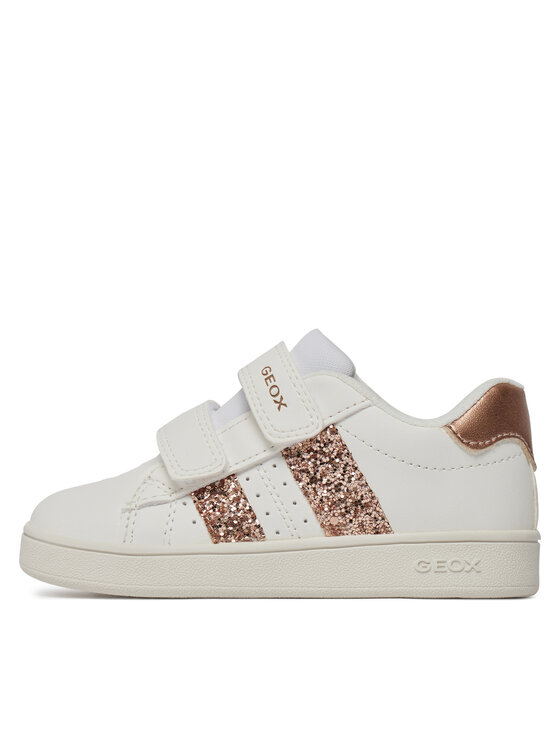 Geox Geox Sneakersy J Eclyper Girl J45LRA 000BC C1ZH8 M Bílá