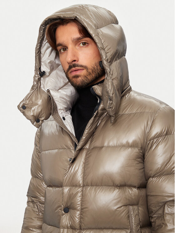 Hetregó Hetregó Μπουφάν πουπουλένιο Felix 8N563 Μπεζ Regular Fit