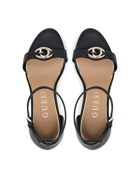Guess Guess Sandalen FLTKAB LEA03 Schwarz