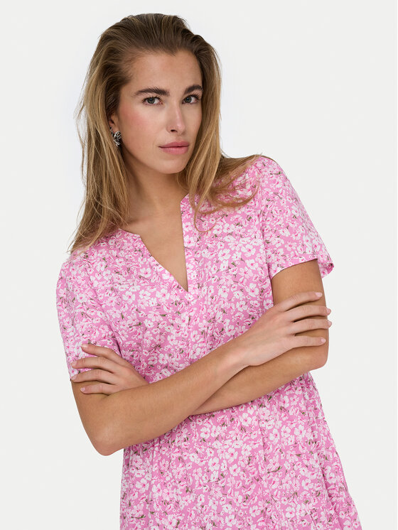 ONLY ONLY Vestito estivo Zally 15262674 Rosa Regular Fit