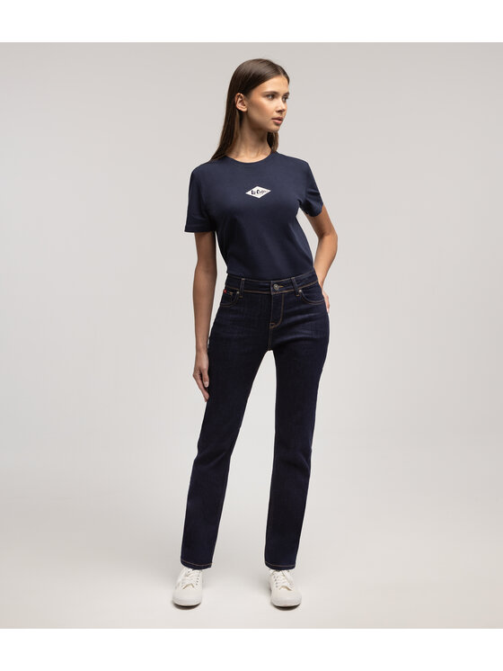 Lee Cooper Lee Cooper Jeansy KIM 2249 Granatowy Regular Fit