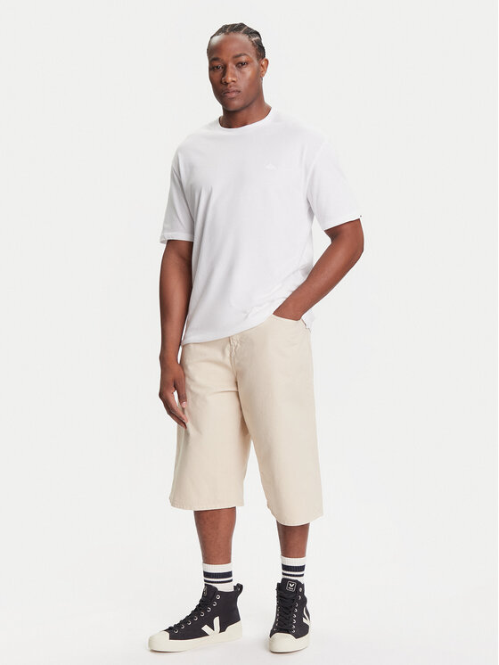 Quiksilver Quiksilver T-Shirt EQYZT08204 Bílá Regular Fit