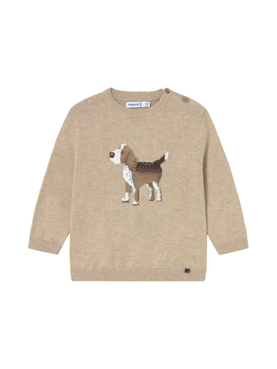 Mayoral Mayoral Maglione 2343 Beige Regular Fit
