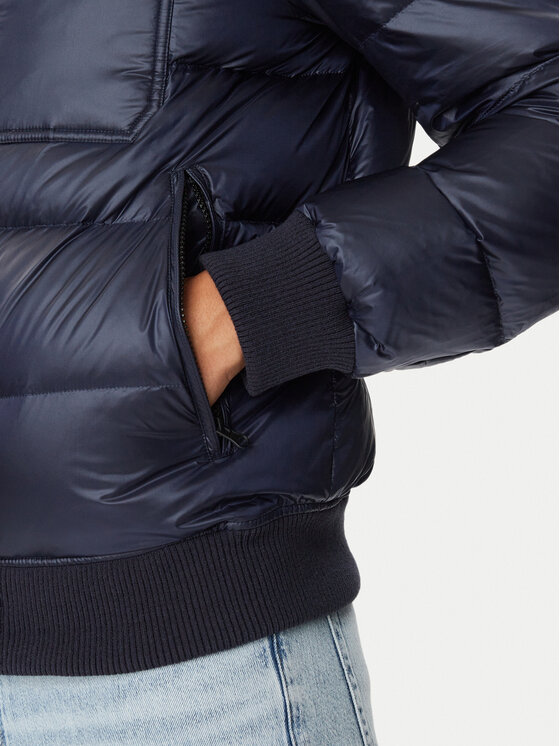Blauer Blauer Dūnu jaka Robert 26WBLUC03138 Tumši zils Regular Fit