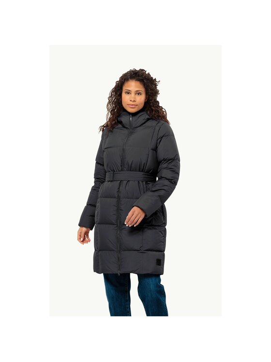 Jack Wolfskin Jack Wolfskin Kurtka puchowa 1206132_6000 Czarny Regular Fit