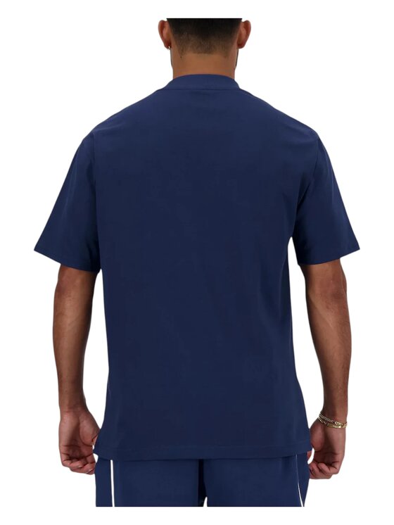 New Balance New Balance T-shirt mt41598-blu Blu Regular Fit