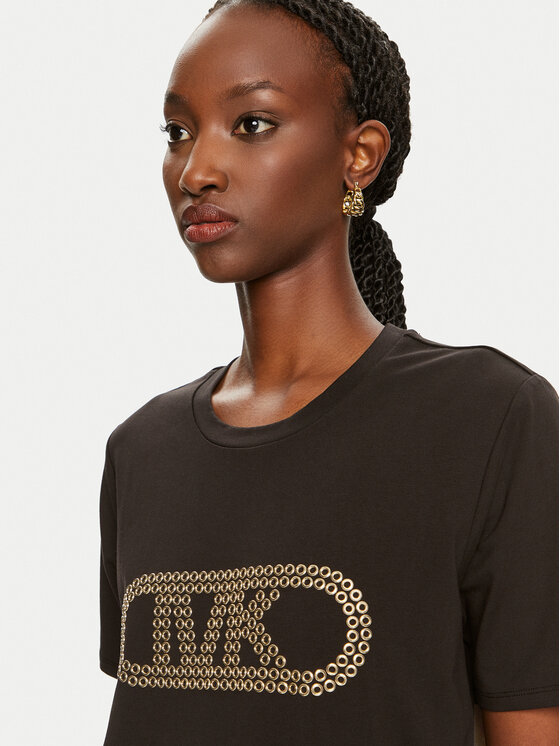 MICHAEL Michael Kors MICHAEL Michael Kors T-Shirt MT4519LANU Černá Regular Fit