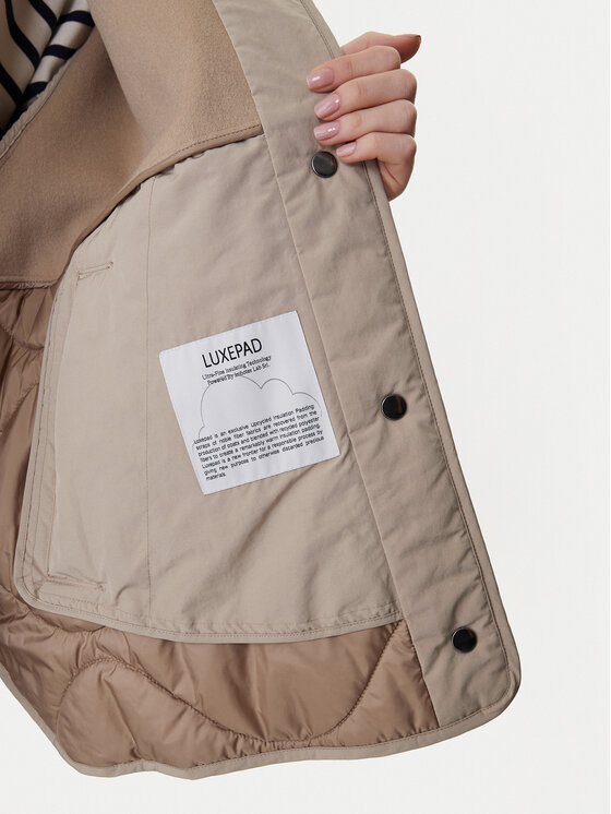 Weekend Max Mara Weekend Max Mara Pārejas jaka Ossola 2615481011 Bēšs Relaxed Fit