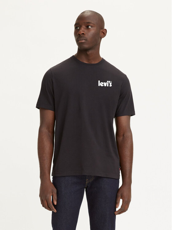Levi's Tričko 16143-0837 Čierna Relaxed Fit