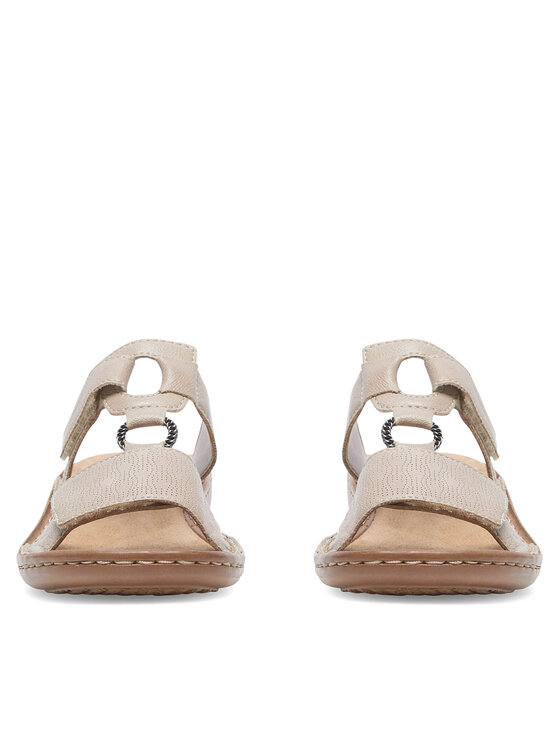 Rieker Rieker Pantoletten 60885-62 Beige