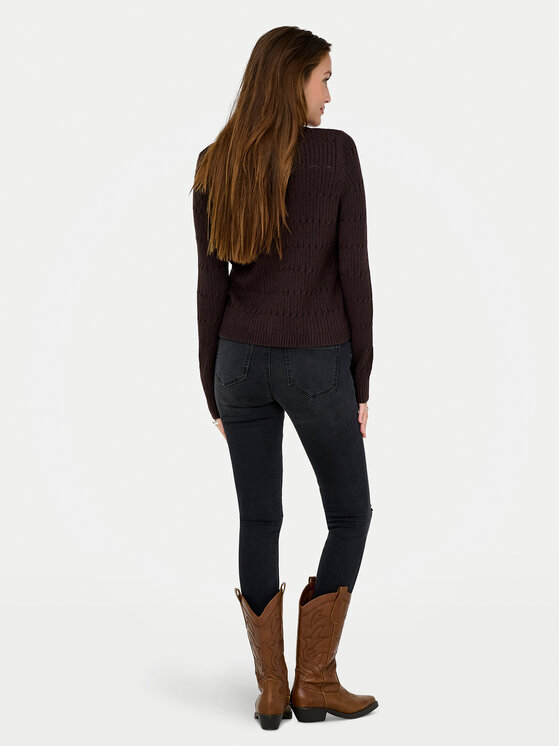 ONLY ONLY Cardigan Katia 15310902 Marrone Regular Fit