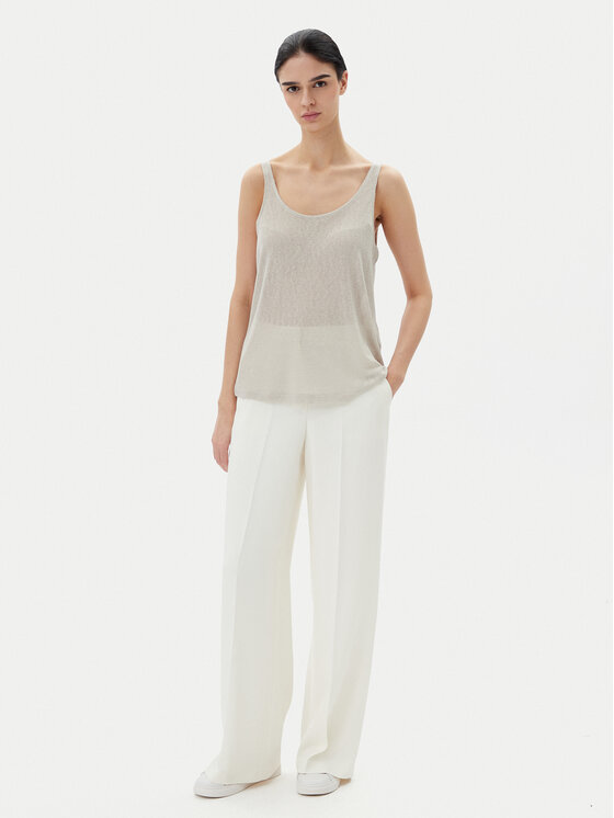 ONLY ONLY Top Frida 15194667 Beżowy Regular Fit
