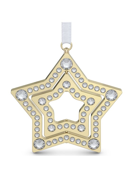 Swarovski Swarovski Ozdoba Holiday Magic Star Ornament Średnia 5655937 Złoty