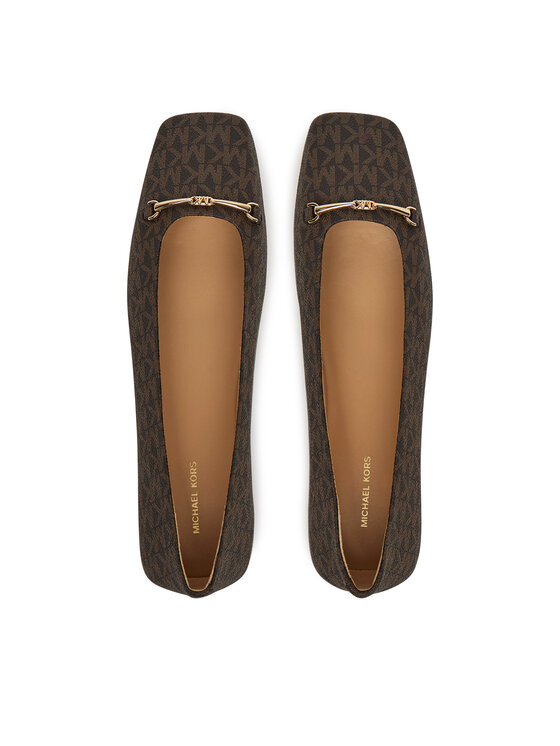 MICHAEL Michael Kors MICHAEL Michael Kors Baleriny Lena 40S5LEFP1B Brązowy