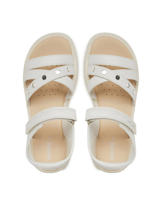 Geox Geox Sandaalid J Sandal Kodette Gir J45DBI 0003W C1000 D Valge