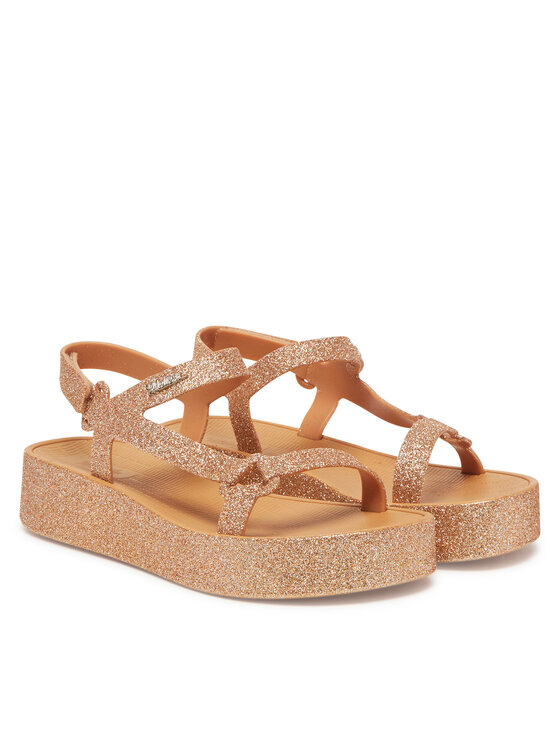 Melissa Melissa Sandály Melissa Sun Downtown Platform II Ad 36129 Hnědá