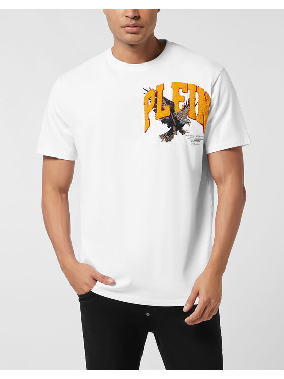 PHILIPP PLEIN PHILIPP PLEIN T-shirt 26217 Bianco Regular Fit