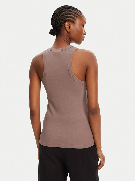 HUGO HUGO Top 50508857 Brązowy Slim Fit