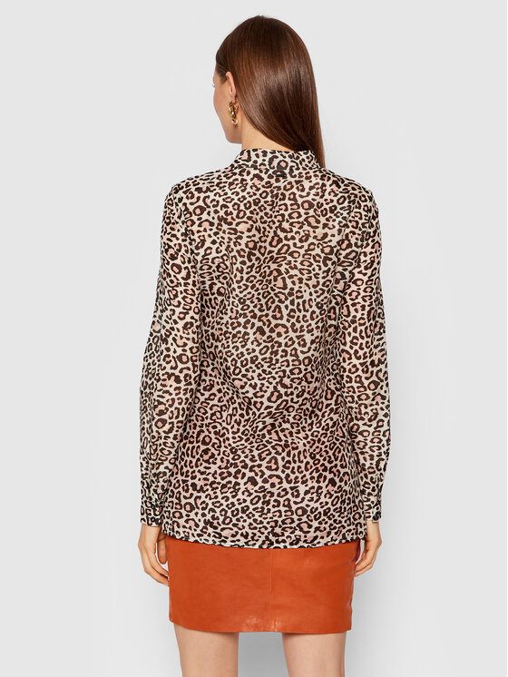 Camicia Luisa W1YH98 WCVF0 Marrone Regular Fit
