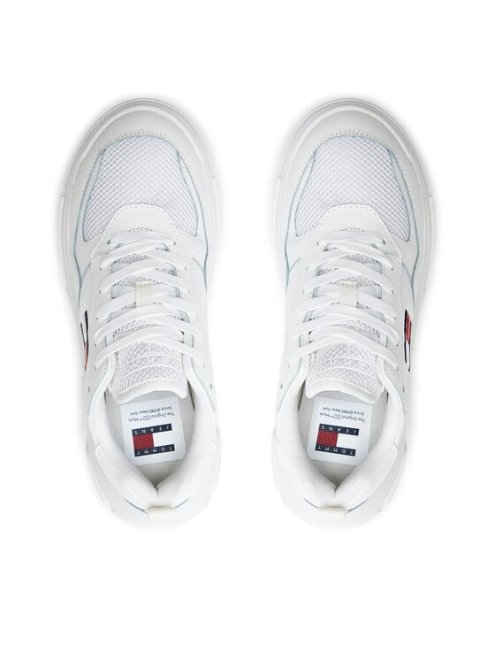 Tommy Jeans Tommy Jeans Sneakers Tjw Lightweight Hybrid Runner EN0EN02566 Bianco