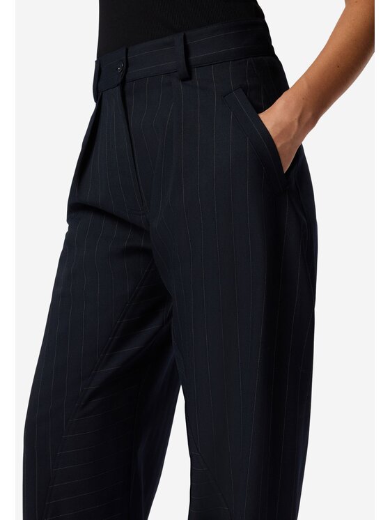 PINKO PINKO Παντελόνι Pastasfoglia pantalone Σκούρο μπλε Regular Fit