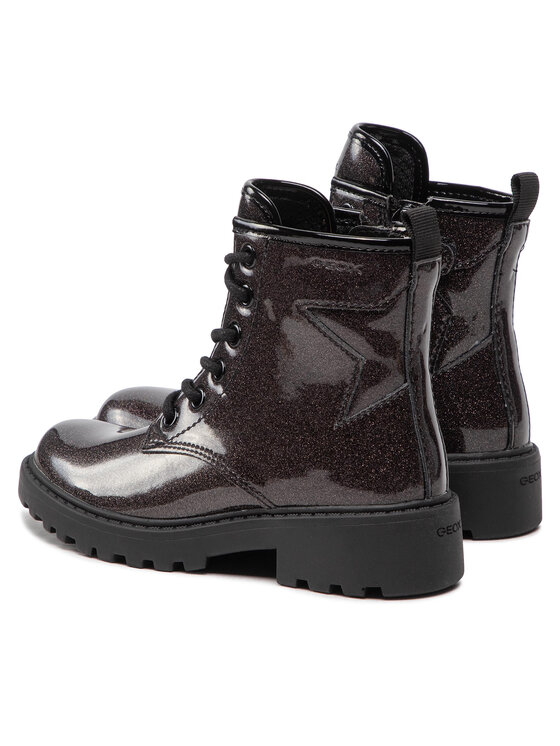 Geox Geox Schnürstiefeletten J Casey G.G J9420G 000KC C1014 S Grau