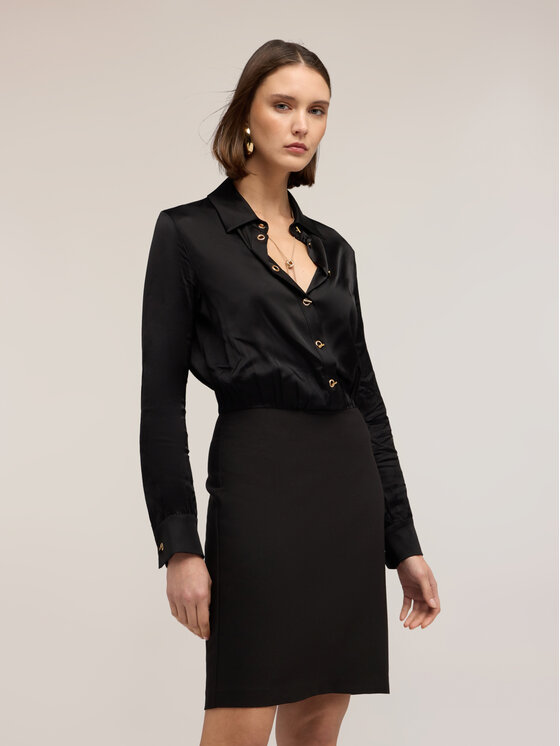 Motivi Motivi Vestito da giorno 7032Q103631N033 Nero Regular Fit