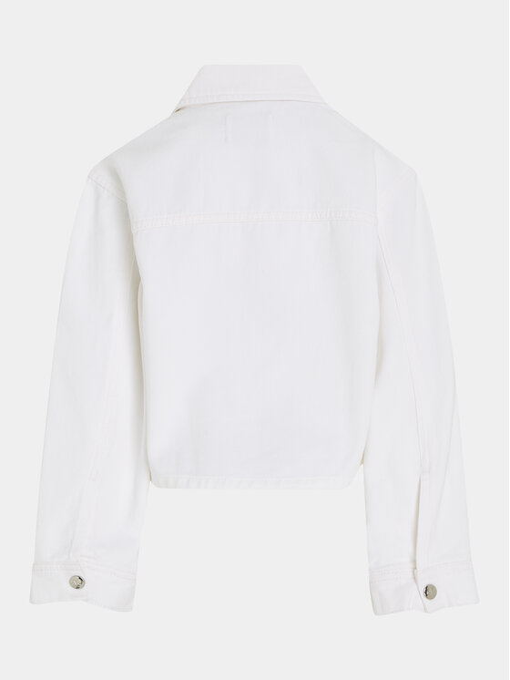 Calvin Klein Jeans Calvin Klein Jeans Giacca di jeans IG0IG02390 Bianco Regular Fit