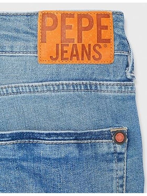 Pepe Jeans Pepe Jeans Jeansy PM2061042 000 Niebieski Taper Fit