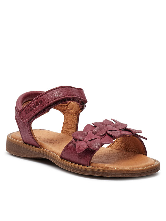 Froddo Froddo Sandály Lore Flowers G3150251-22 M Červená