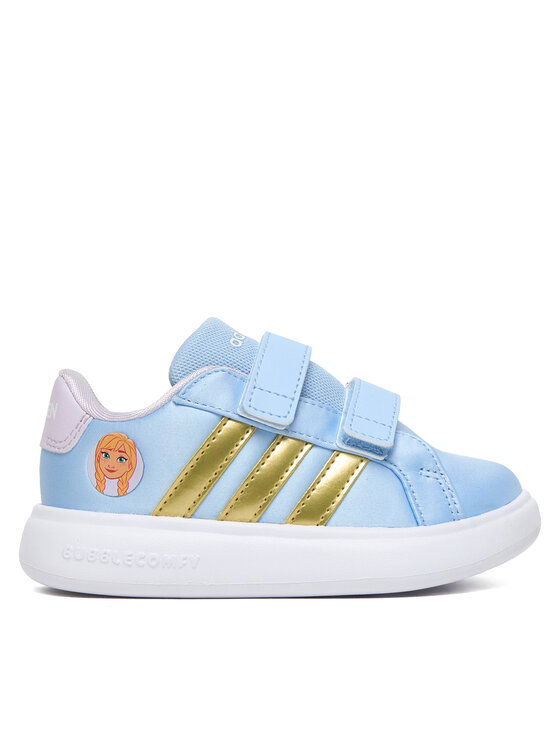 adidas Sneakers Disney Frozen Grand Court 3.0 JQ4355 Albastru deschis